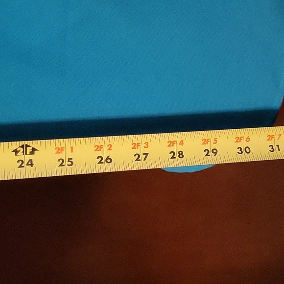 Tobi: Teal dress with crisscross back. - Picture 9 of 11